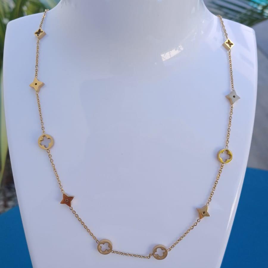 Collier "SCHAÏMA" en Acier Inoxydable – Élégant et Résistant
