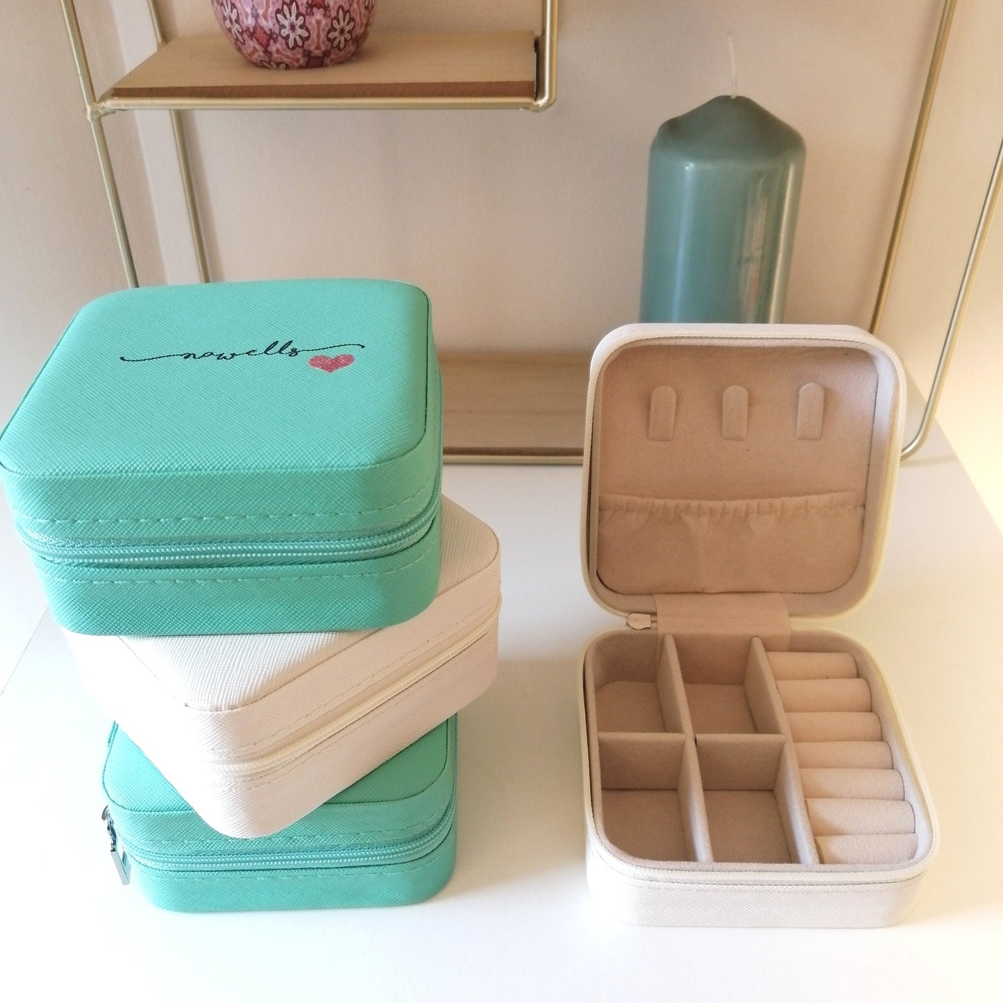 Boîte à Bijoux personnalisé Nawells