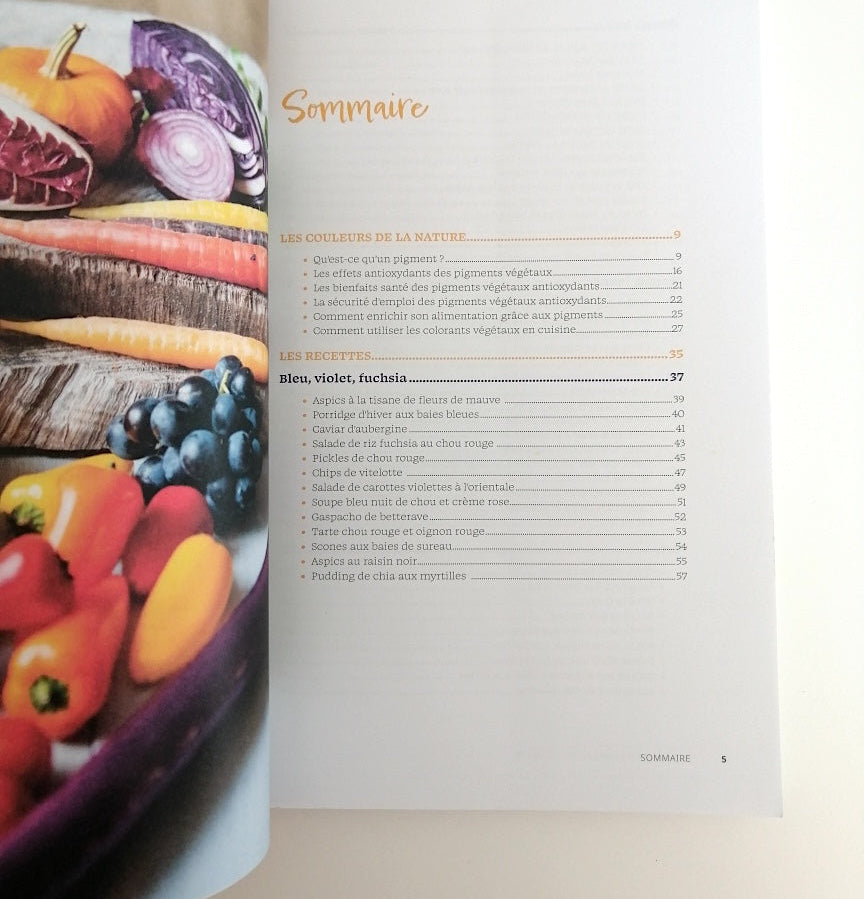 Des couleurs dans notre assiette de Amandine GEERS et Sylvie HAMPIKIAN