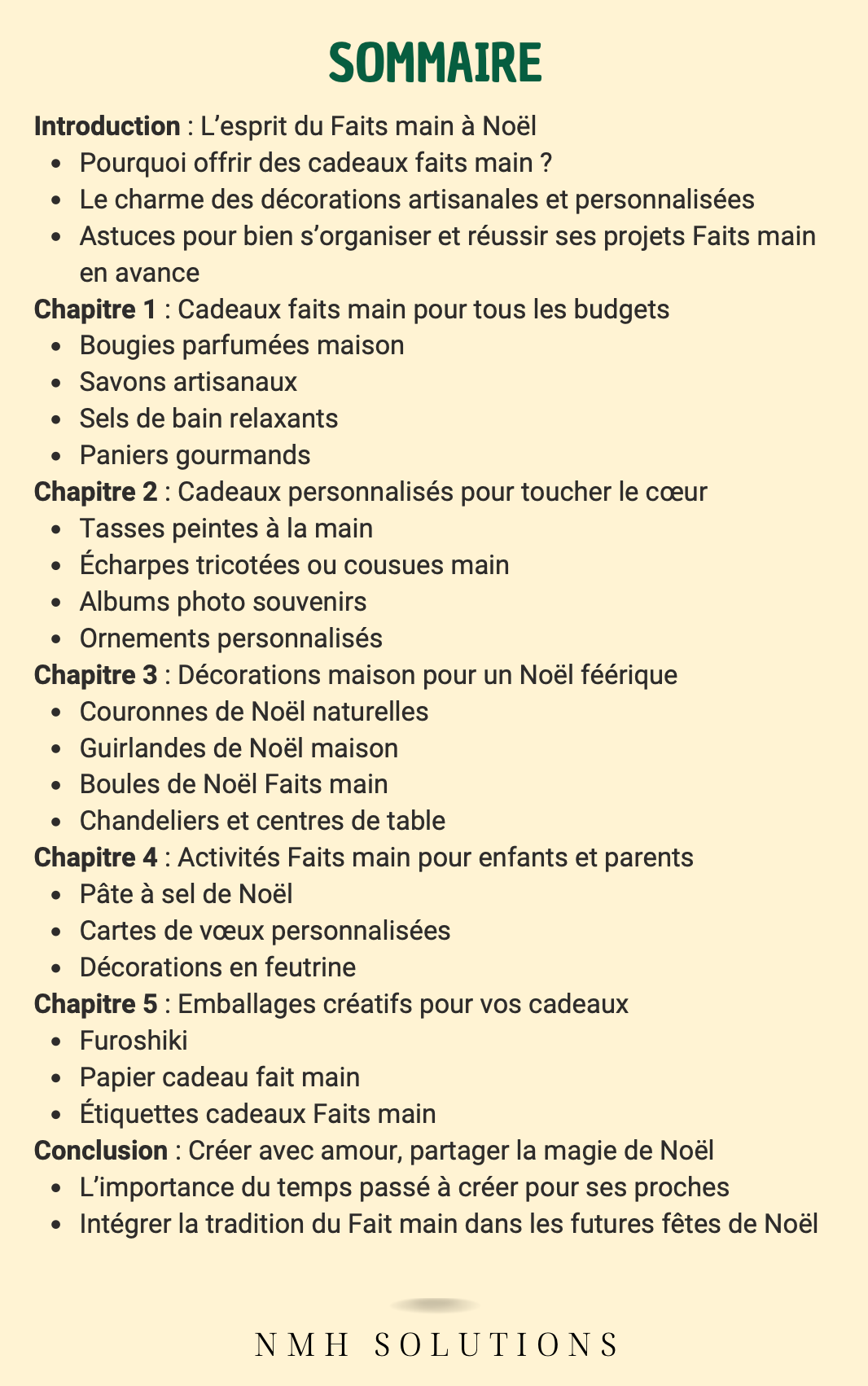 NOËL CREATIF : Des idées de Décorations et Cadeaux Faits Main