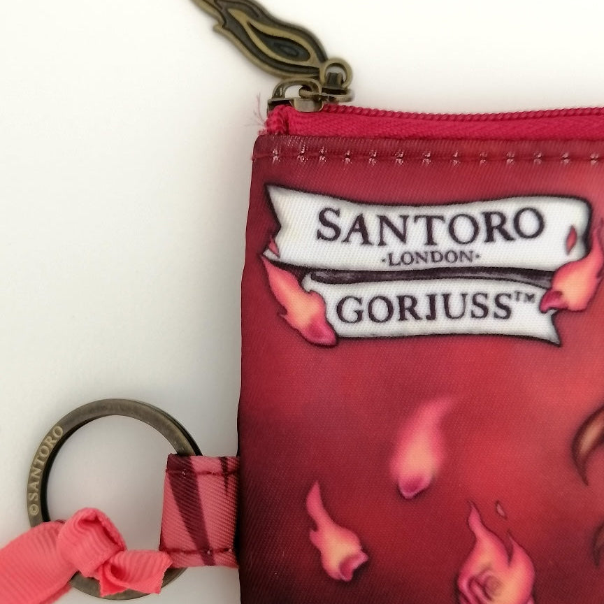 Porte-monnaie rouge Santoro London Gorjuss - Fire In My Heart