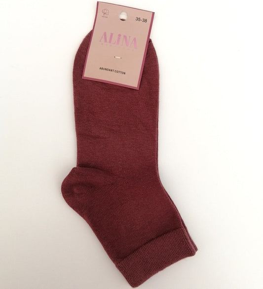 Chaussettes Canyon Bordeaux